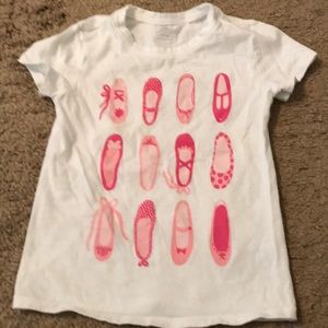 Old navy girls ballerina shirt